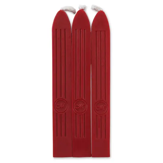 Manuscript Sealing Wax Sticks - Red, Pkg of 3 {1}