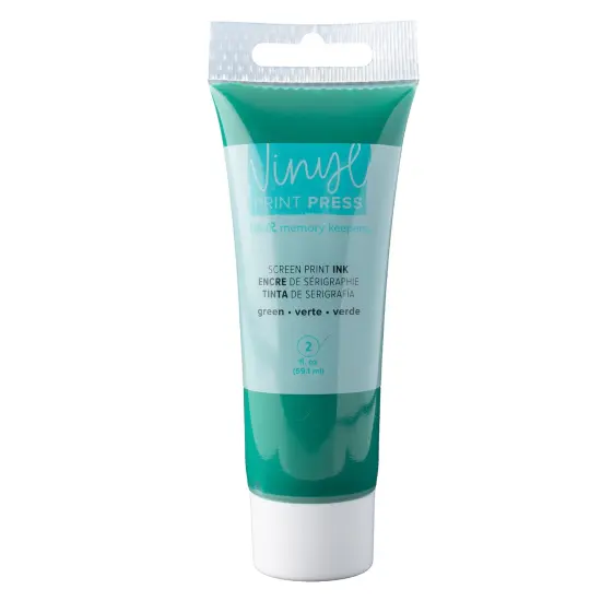 We R Vinyl Print Press Screen Print Ink 2oz-Green {1}