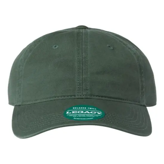 LEGACY&reg; Relaxed Twill Dad Hat Dark Green {1}