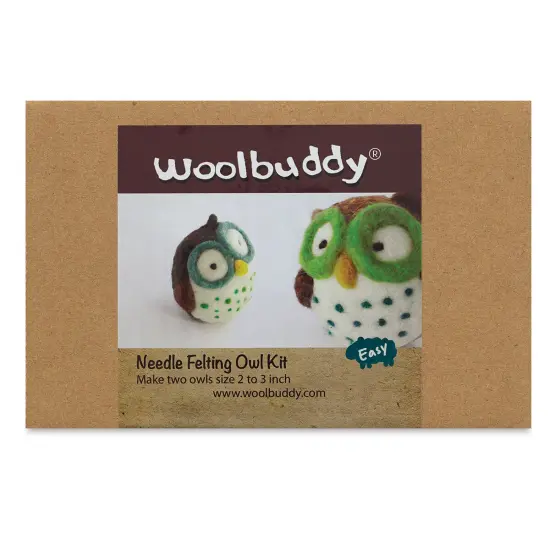 Woolbuddy Needle Felting Kit - Owl Kit {1}