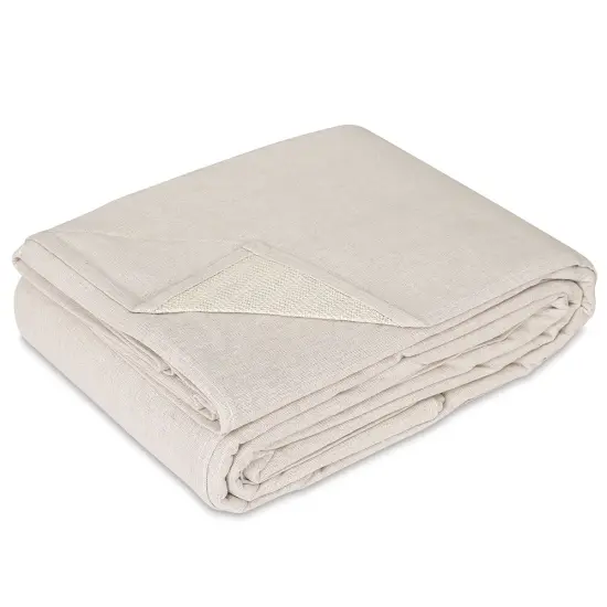 Trimaco Stay Put Canvas Drop Cloth - 9 ft x 12 ft, w/Spill Block {1}