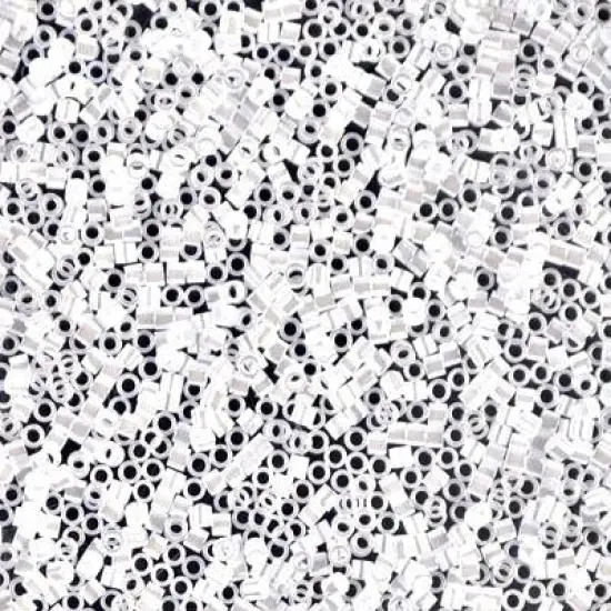 Miyuki Delica Bead 15/0, DBS0201, White Pearl Ceylon {1}