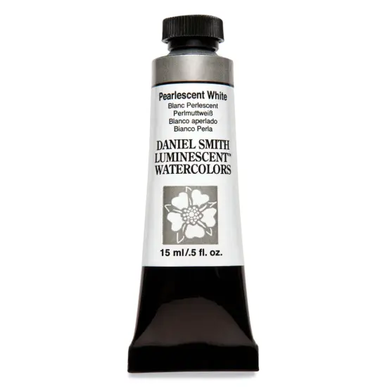 Daniel Smith Luminescent Watercolor - Pearlescent White, 15 ml, Tube {1}