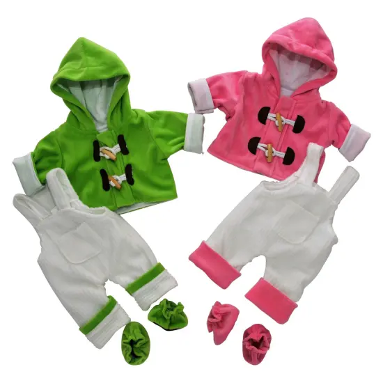 The Queen's Treasures 15 Inch Doll Clothes Two Complete Overall Outfits {6}