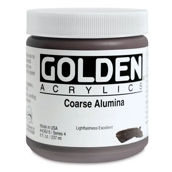 Golden Heavy Body Artist Acrylics - Coarse Alumina, 8 oz Tube {1}