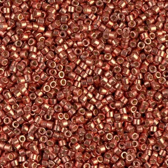 Miyuki Delica Bead 11/0 - DB1837 - Duracoat Galvanized Pink Blush {1}