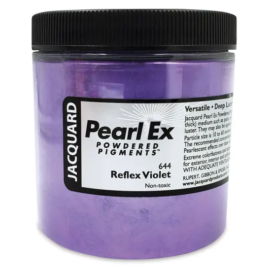 Jacquard Pearl-Ex Pigment - 4 oz, Reflex Violet, Jar {1}