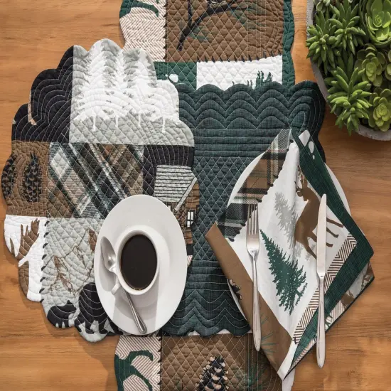 Fletcher Forest Placemats Set of 6, 17" {6}