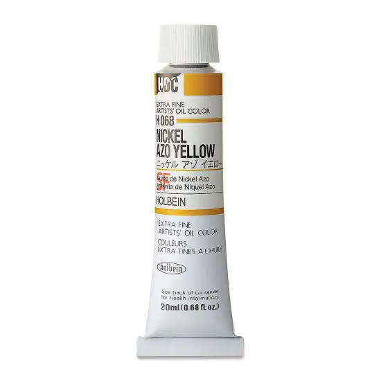Holbein Artists' Oil Color - Nickel Yellow Azo, 20 ml tube {1}