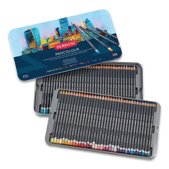 Derwent ProColour Colored Pencils - Set of 72 {2}