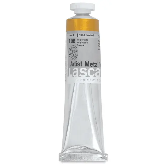 Lascaux Artist Acrylics - Kings Gold, 45 ml tube {1}