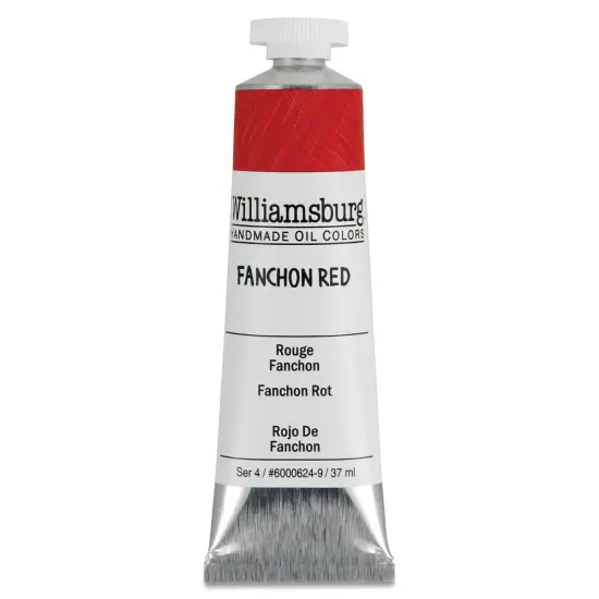Williamsburg Handmade Oil Paint - Fanchon Red, 37 ml tube {1}