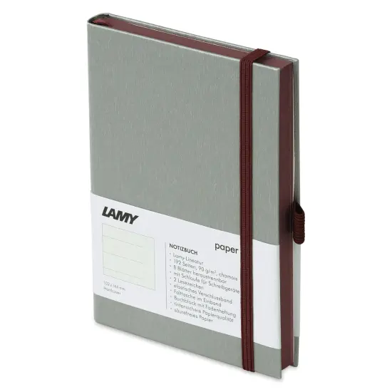 Lamy Hardcover Notebook - Dark Purple, Grid, 4.1" x 5.8" {1}
