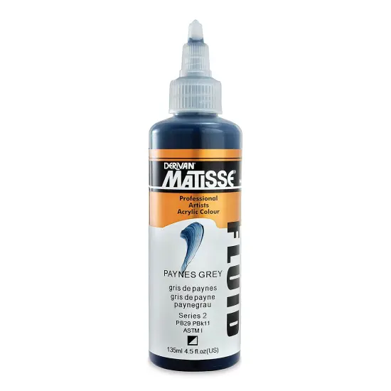 Matisse Fluid Acrylic - Paynes Gray, 135 ml {1}
