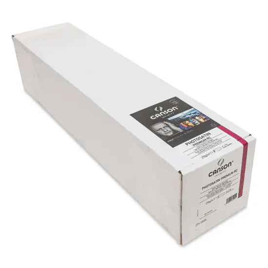 Canson Infinity PhotoSatin Art Paper - 24" x 100 ft, Premium Resin Coated, Roll {1}