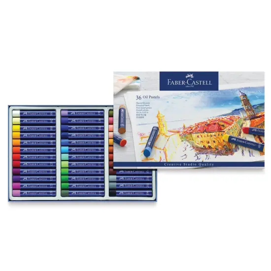 Faber-Castell Goldfaber Studio Oil Pastel Set - Assorted Colors, Set of 36 {2}
