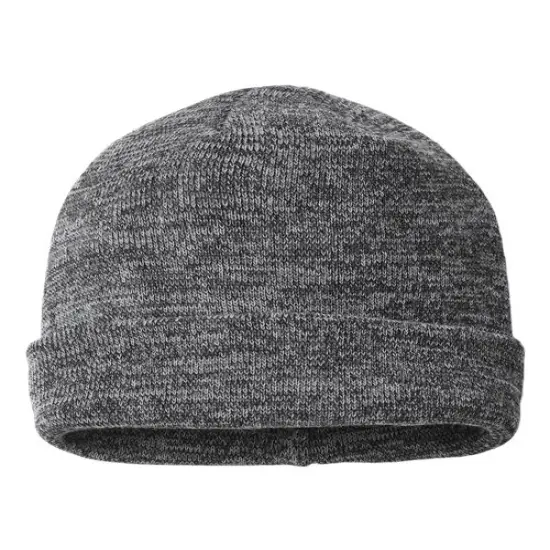Richardson&reg; Marled Beanie Comfortable & Durable Black/ G Chrcl {3}