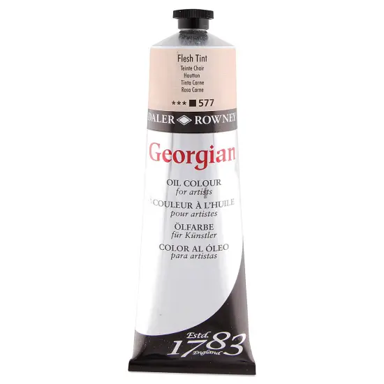 Daler-Rowney Georgian Oil Color - Peach Pink, 225 ml tube {2}