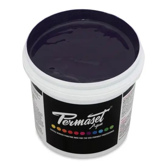 Permaset Aqua Fabric Ink - Purple, Liter {1}