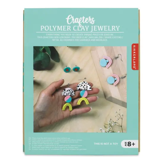 Kikkerland Crafters Polymer Clay Jewelry Kit {1}