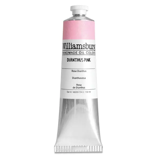 Williamsburg Handmade Oil Paints - Dianthus Pink, 150 ml tube {1}