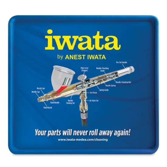 Iwata Airbrush Cleaning Mat {1}