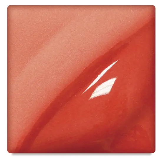 Amaco Lead-Free Velvet Underglaze - Light Red, 16 oz {2}