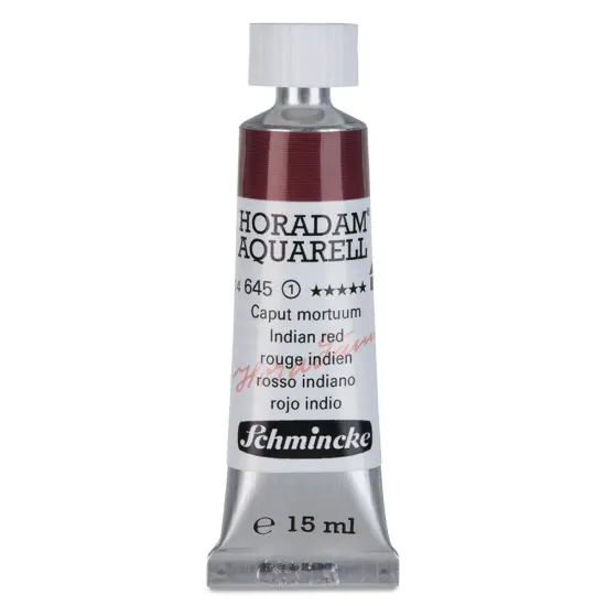 Schmincke Horadam Aquarell Watercolor - Indian Red, 15 ml tube {1}