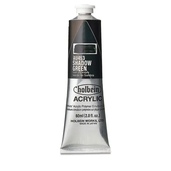 Holbein Heavy Body Artist Acrylics - Shadow Green, 60 ml tube {1}