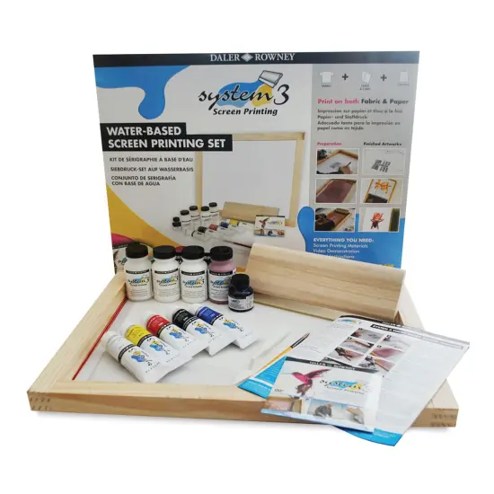Daler-Rowney System3 Screen Printing Set {2}