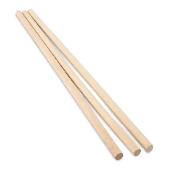 Midwest Products Birch Dowels - 1" x 36", Pkg of 3 {1}