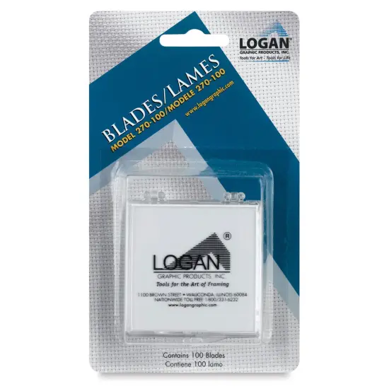 Logan Replacement Blade Pack - #270, Pkg of 100 {1}