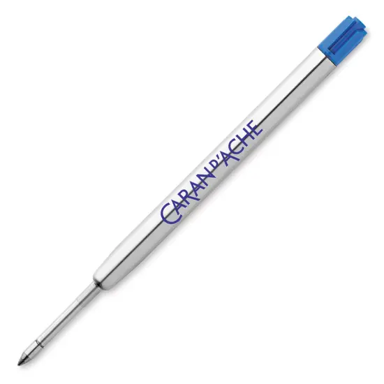 Caran d'Ache 849 Rollerball Ink Cartridge - Blue, Fine Tip {1}