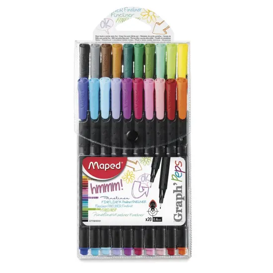 Maped Graph'Peps Fineliners - Set of 20 {2}