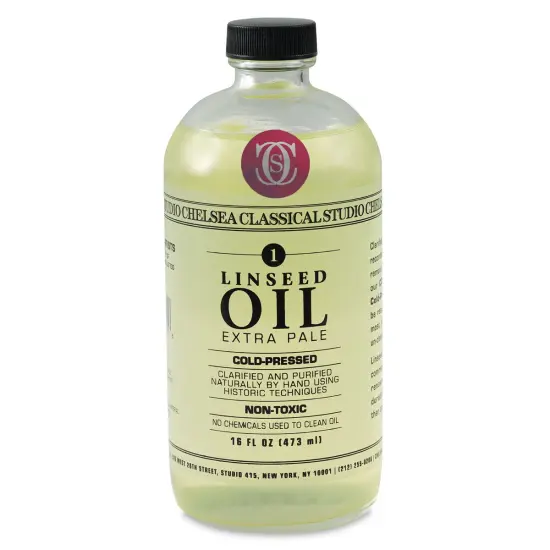 Chelsea Classical Studio Oil Painting - Linseed Oil, 16 oz {2}