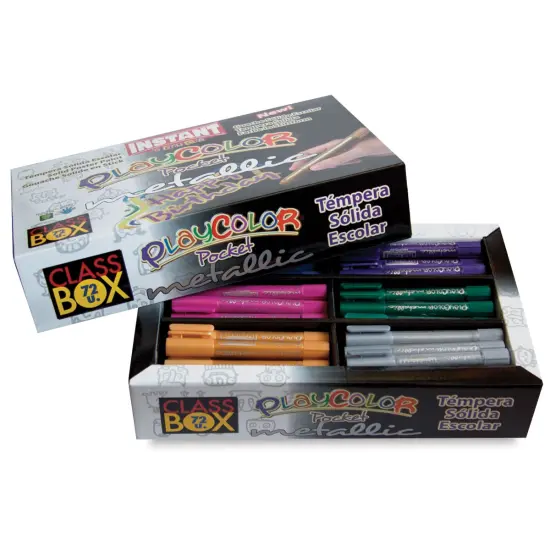 Playcolor - Metallic Colors, Set of 72, Pocket Sized {2}