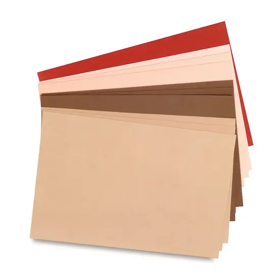 Creativity Street WonderFoam Sheets - Multicultural Colors, 12" x 18" Sheets, Pkg of 10 {2}