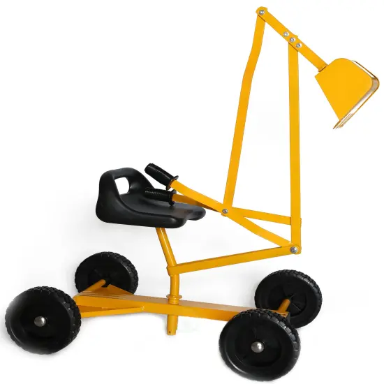 Metal Sand Digger Toy Crane with wheels {1}