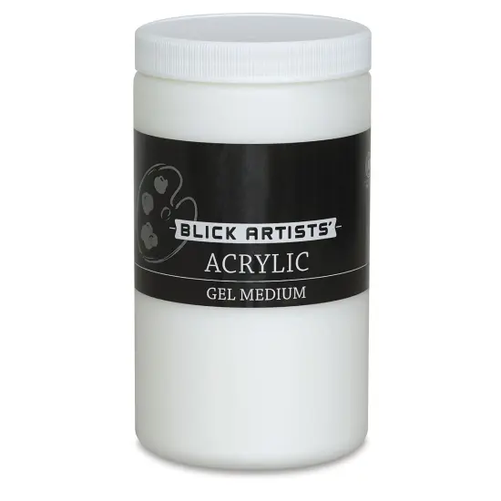 Blick Artists Acrylic Medium - Blick Acrylic Gel Medium, 32 oz {2}
