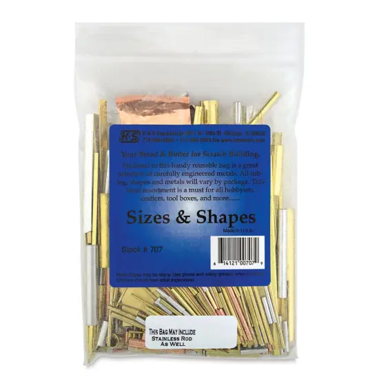 K&S Metal Sizes and Shapes, 1 lb {2}