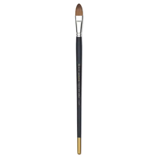 Blick Masterstroke Finest Red Sable Brush - Filbert, Size 20, Long Handle {1}