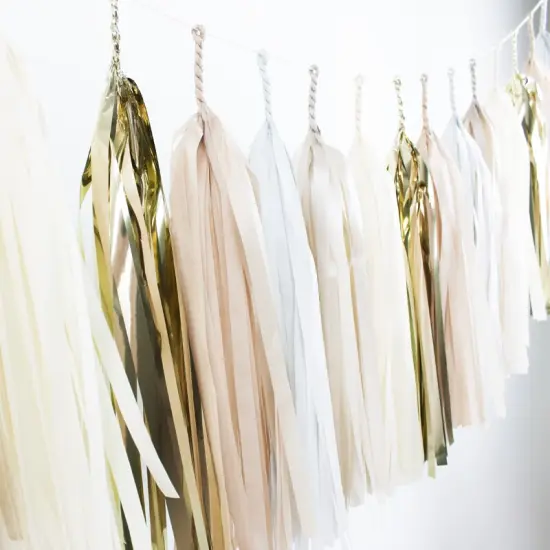 Tassel Garland Kit - Champagne {3}