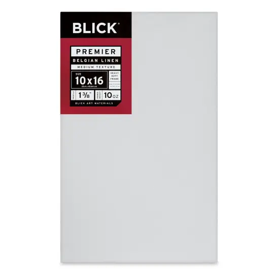 Blick Premier Belgian Linen - 10" x 16", Oil-Primed, 1-3/8" Profile {1}