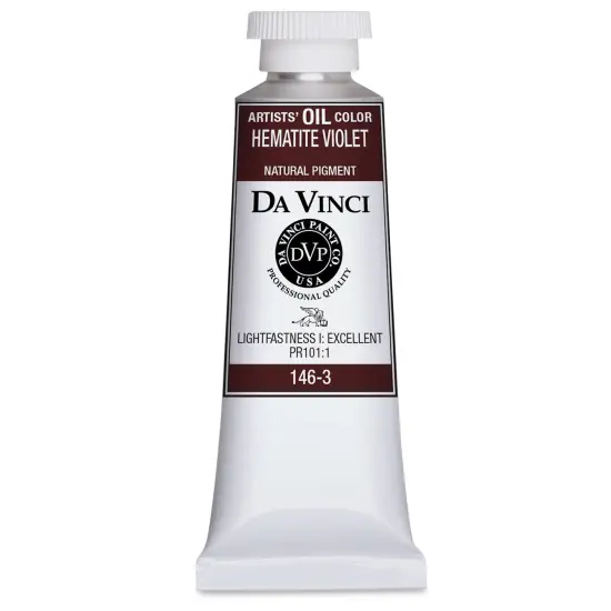Da Vinci Artists' Oil Color - Hematite Violet, 37 ml Tube {1}