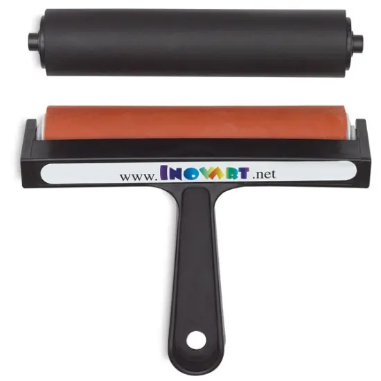 Inovart Snap-Out Brayer Sets - Hard/Soft - 6" {1}