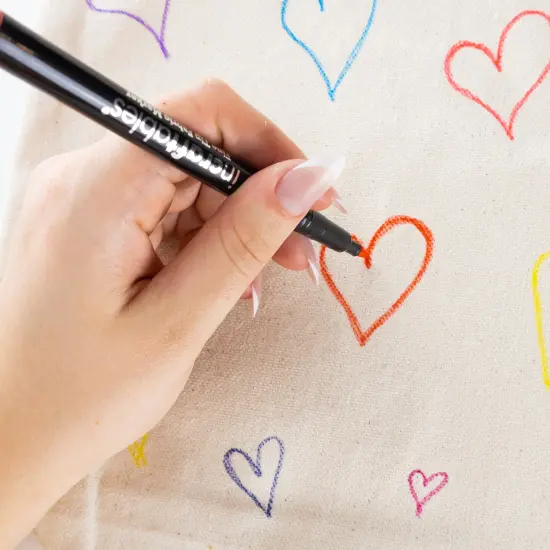 Incraftables Fabric Markers Permanent for Clothes No Bleed (12 Colors). Best Fabric Pens for Kids & Adults. Non-Toxic Textile Fabric Paint Pens for Laundry, Crafts, Tote Bags, Shoes, Shirts & Pillows {2}