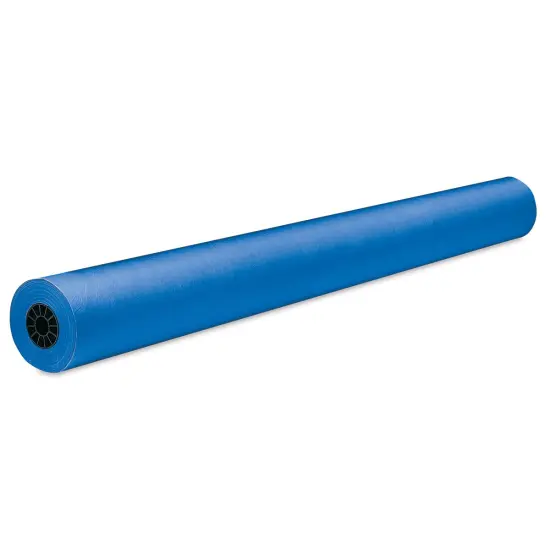 Rainbow Duo-Finish Economy Kraft Paper - 48" x 200 ft, Royal Blue {1}