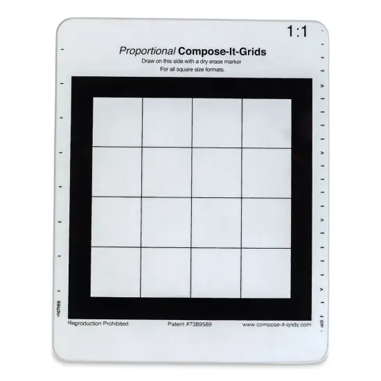 Compose It Grid - 8" x 10", Single Grid, 1:1 {1}