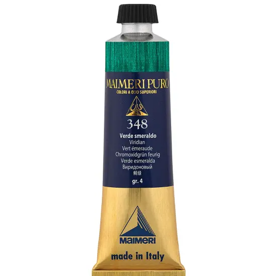 Maimeri Puro Oil Color - Viridian, 40 ml tube {1}