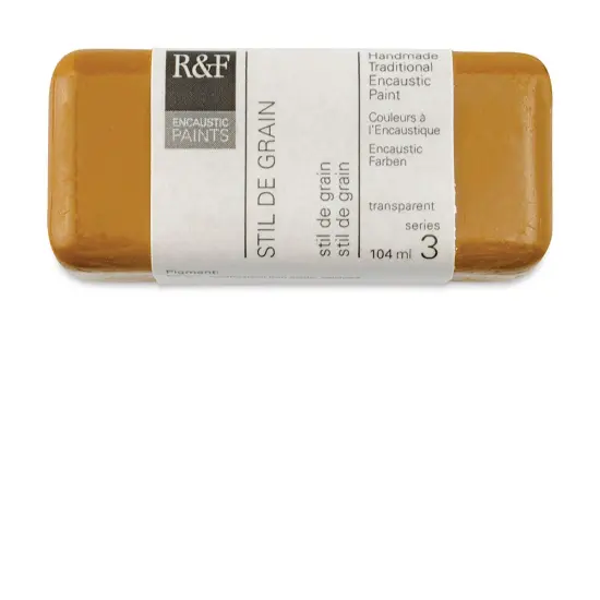 R&F Encaustic Paint Block - Stil de Grain, 104 ml block {1}